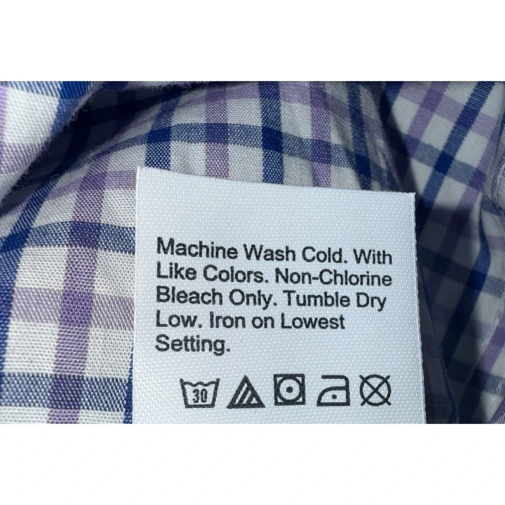 J Crew Mens Lightweight Slim Fit Plaid Button Down Shirt XL‎ Business Casual